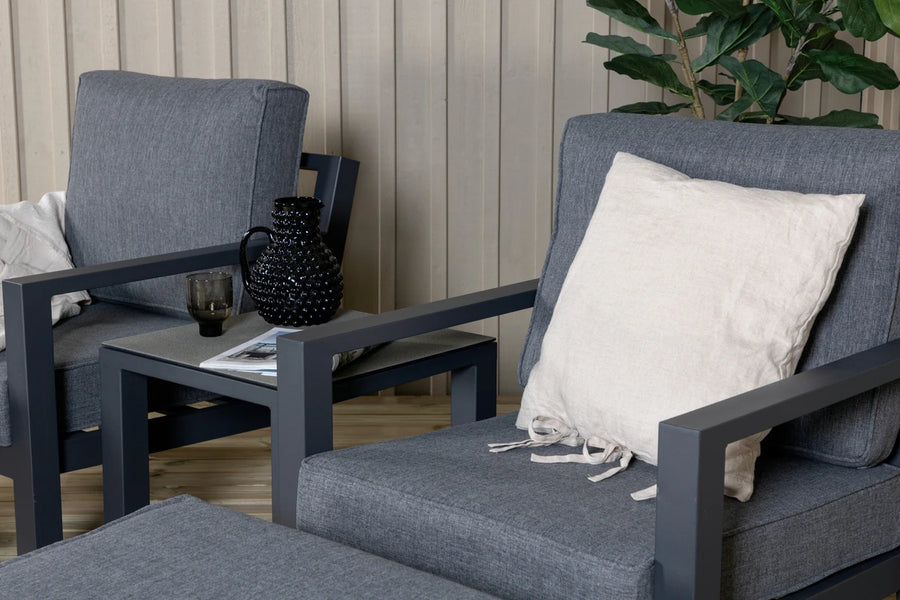 Loungegruppe Barcelona – svart