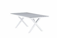 Spisebord Garcia 200 × 100 – grå