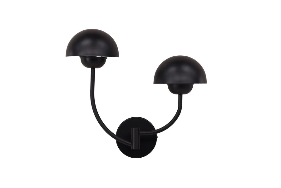 Vegglampe Lyckorna – svart