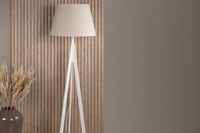 Gulvlampe Kona – hvit