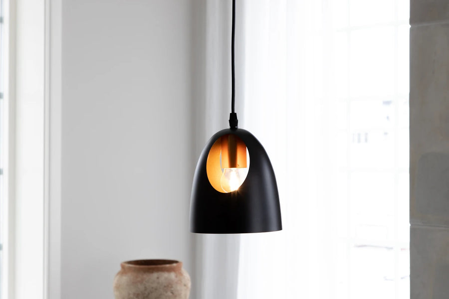 Taklampe Elda – svart