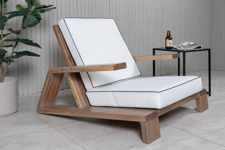 Loungelenestol Daria – brun