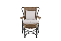 Loungelenestol Loreto – svart