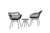 Loungegruppe Viga – svart