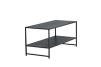 Sofabord Staal 102 x 45 – svart