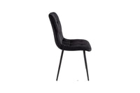 Spisestol Punsch 2-pakk – svart