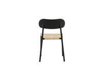 Spisestol Polly 2-pakk – svart