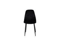 Spisestol Polar 2-pakk – svart