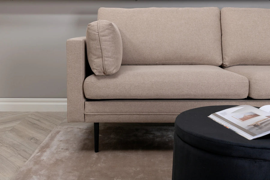 Sofa 3-seter Boom – brun