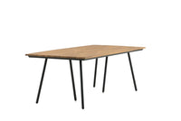 Rektangulært spisebord Chan 200 × 100 – natur