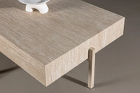 Sofabord Vadholmen 126 x 82 – hvitvasket