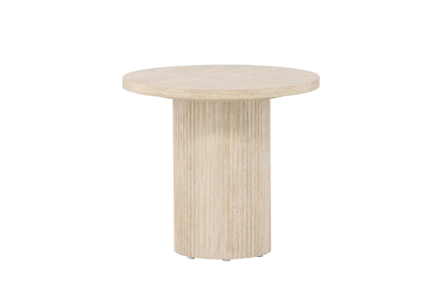 Sofabord Härön ⌀50 – beige