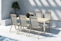 Spisegruppe Levanzo & Mirko 2-pakk 205 x 90 – beige