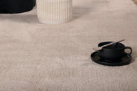 Rektangulært teppe Undra 240 x 170 – beige