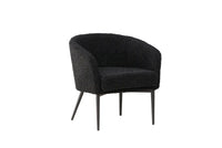 Lenestol Fluffy – svart