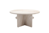 Sidebord Ålesund ⌀85 – beige
