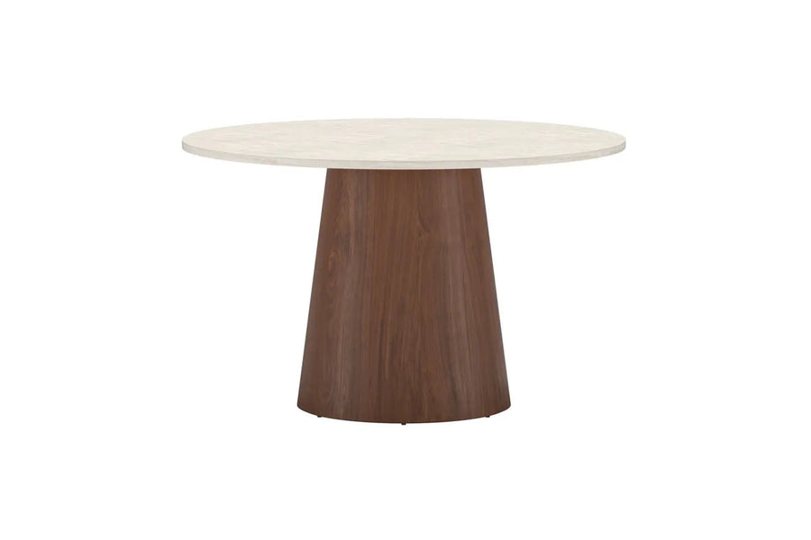 Spisebord Lanzo rundt Ø120 – beige