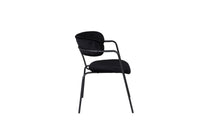 Spisestol Arrow 2-pakk – svart