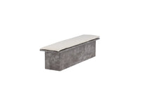 Benk Kellogg 40 x 45 x 160 – grå