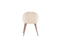 Spisestol Velvet 2-pakk – beige
