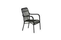 Loungelenestol Rizal – svart