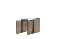 Sidebord Telemark 42 x 42cm, 36 x 36cm – brun