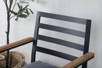 Spisestol Brasilia 2-pakk – svart