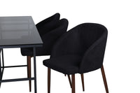 Spisegruppe Arch & Leif 2-pakk 200 x 90 – svart