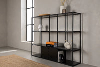 Skap Amarillo 35 x 120 x 150 – svart