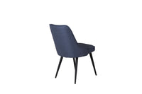 Spisestol Velvet Deluxe 2-pakk – blå