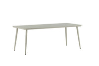 Rektangulært spisebord Lina 200 x 90 – beige