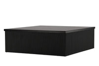 Sofabord Lenox 90 x 90 – svart