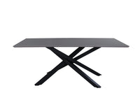 Spisebord Piazza 180 x 90 – svart