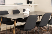 Spisegruppe Muce & Petra 2-pakk 190 x 90 – svart