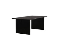 Spisebord Vail 200 × 100 – svart