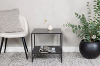Sidebord Stål 50 x 50 – svart