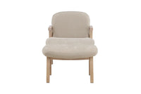 Puff Rile 60 x 42 x 70 + lenestol – beige