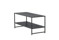 Sofabord Staal 102 x 45 – svart