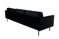 Sofa 3-seter Zoom – svart