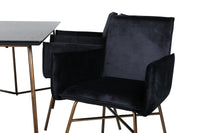 Spisegruppe Petra 190 x 90 – svart