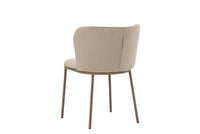 Spisestol Edina 2-pakk – beige