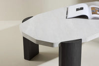 Sofabord Kres 125 × 71 – beige