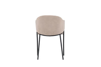 Spisestol Evelina 2-pakk – beige