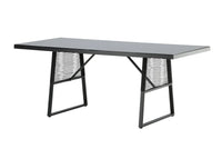 Spisebord Dallas 193 x 90 – svart