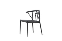 Spisestol Stina 6-pakk – svart