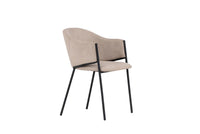 Spisestol Evelina 2-pakk – beige