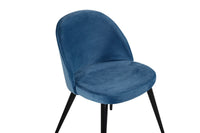 Spisestol Velvet 2-pakk – blå