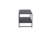 Sofabord Staal 102 x 45 – svart
