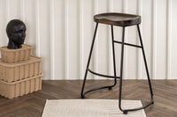 Barstol Ozark 2-pakk – svart