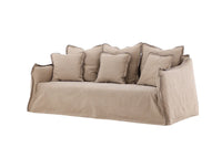 Sofa 3-seter Oskarshamn – brun